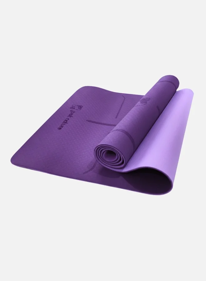 Just Nature Violet & Purple Double Lite Yoga Mat